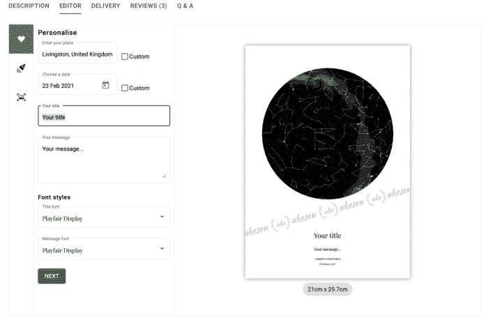 How to Make Your Own Star Map Poster for Free — ukesen
